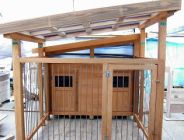 小屋+屋根付きサークル 9.小屋+屋根付きサークル